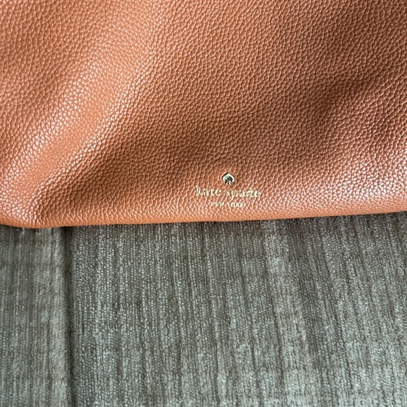 Kate Spade burnt orange pebble leather mulberry Street version shoulder bag - Picture 2 of 11